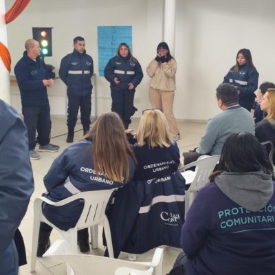 Se realizó una capacitación intensiva dirigida a inspectores de tránsito
