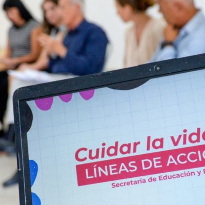 Educación: se presentaron las líneas de acción del programa Cuidar la Vida