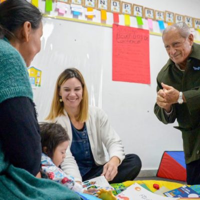 Juan de Jesús visitó la Escuela Especial N°503 de Santa Teresita